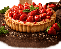 Strawberry tart
